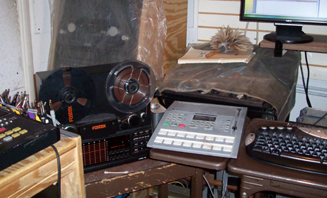 The studio back in the cassette years